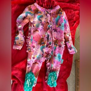 Posh Peanut Preemie ruffle footie
